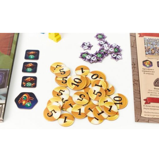 Настольная игра Дополнение «Кланк! Экспедиции. Золото и шёлк»