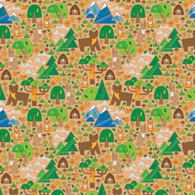 Дикие животные 2. Скандинавский стиль