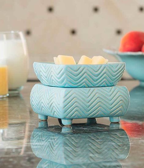 Керамический воскоплав Шеврон, Candle Warmers