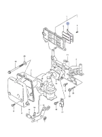 Стопор лепесткового клапана для лодок DT15A комплект 2шт
