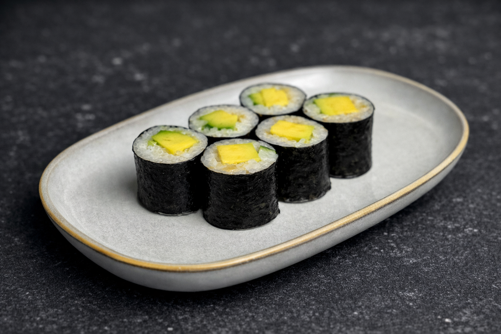 Хосомаки с авокадо