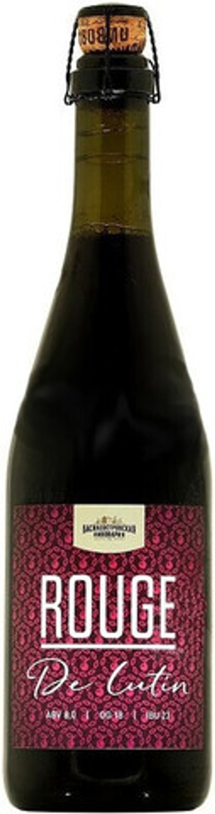 Пиво Василеостровское Руж Де Лютин / Rouge De Lutin 0.75л - 6шт