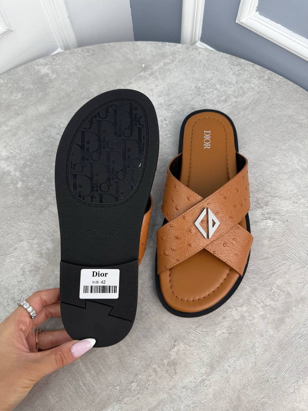 Шлепанцы Christian Dior