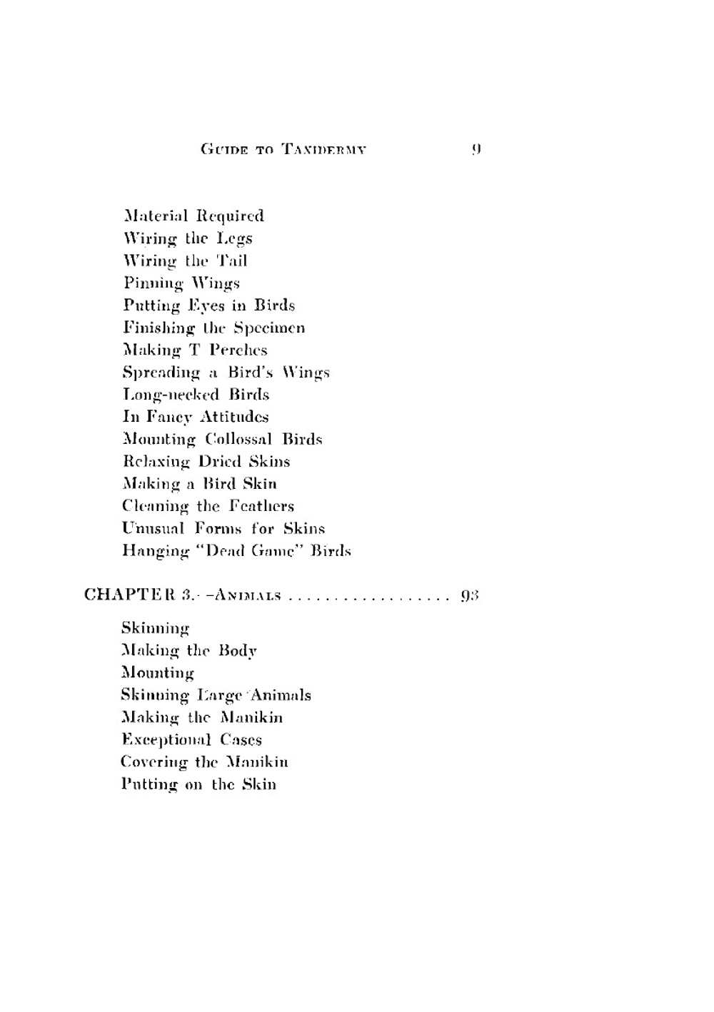 Guide to taxidermy | Charles K. Reed