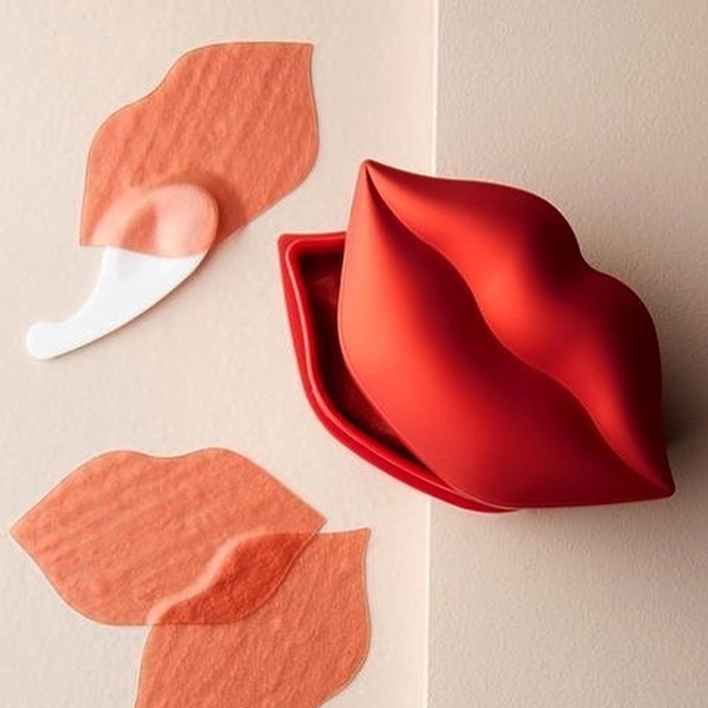 Патчи для губ с коллагеном и вишней, 20шт