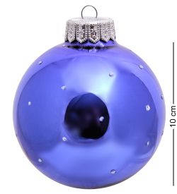 НФШ-1326/2 Ел. украшение Шар «Мышонок с сыром» 100 мм