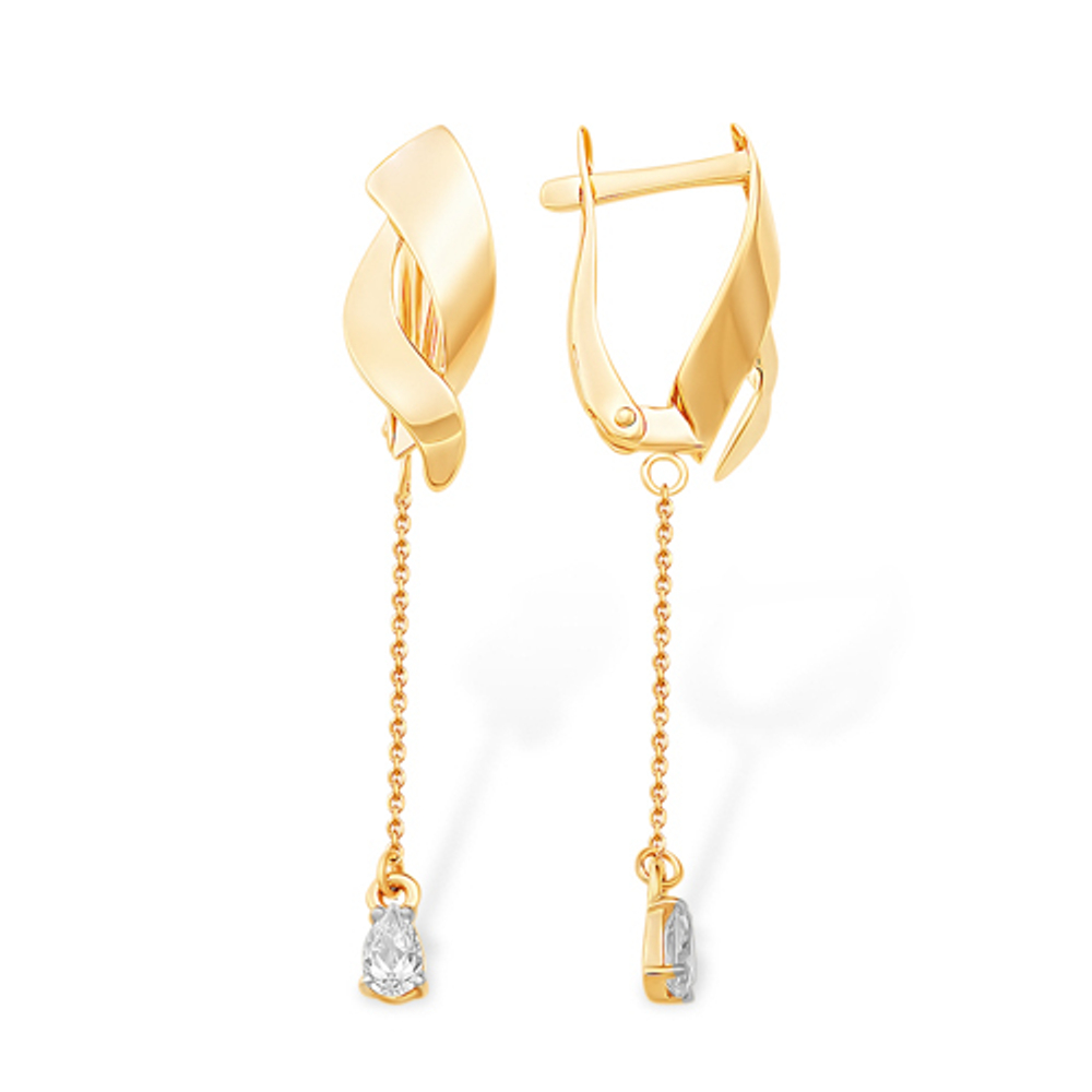 Серьги из золота 585 пробы