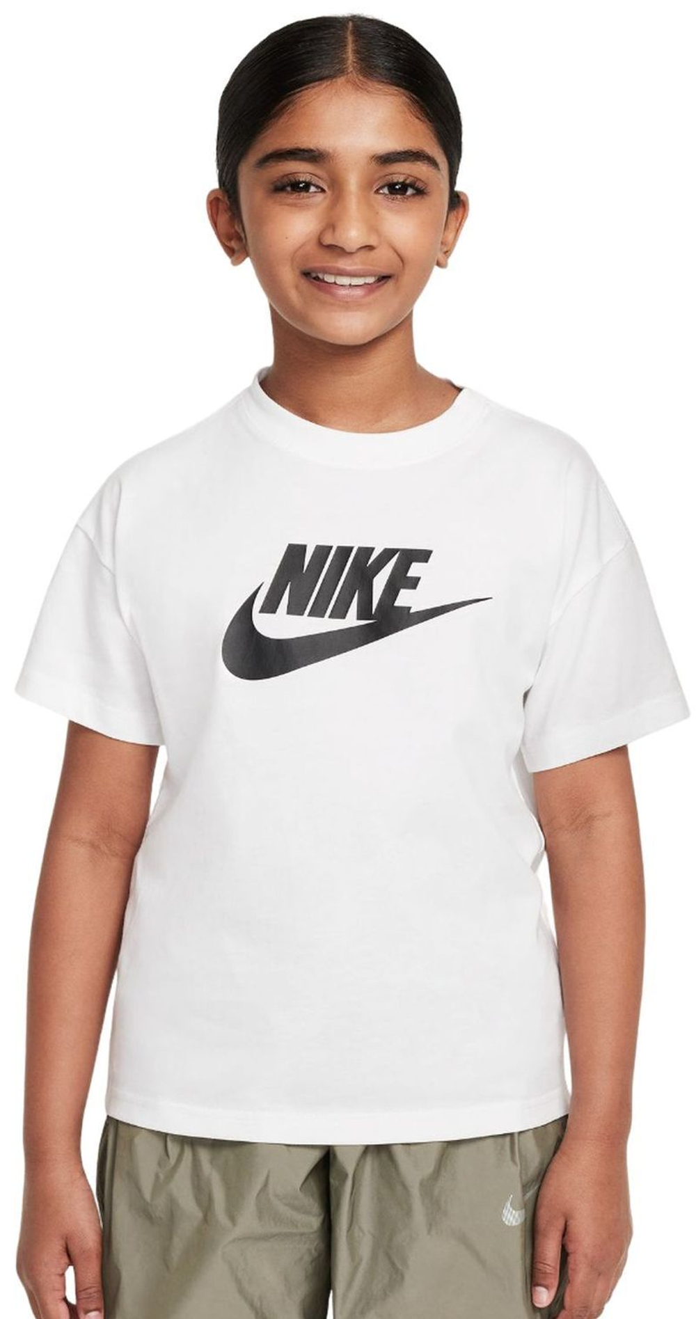 Футболка для девочки Nike Girls Sportswear - White