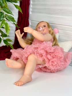 Кукла Реборн виниловая 55см в пакете (FA-555)