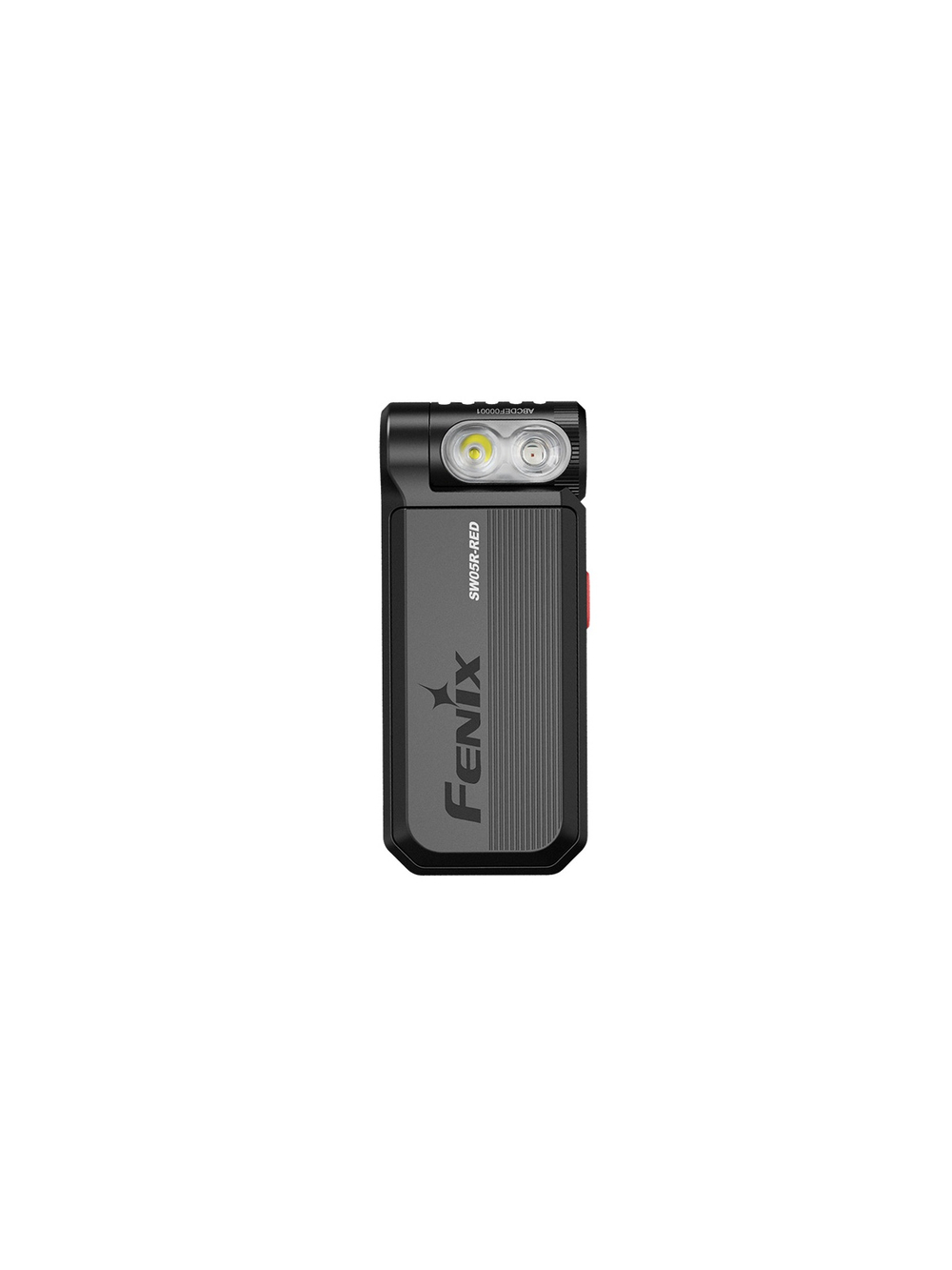 Фонарь Fenix многофункциональный SW05R-RED с красной подсветкой, черный