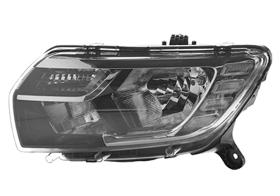 VAN WEZEL - 1520961-VAN - Headlight