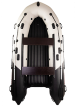 Хантер 350 ПРО белый-черный (Лодка ПВХ под мотор НДНД)