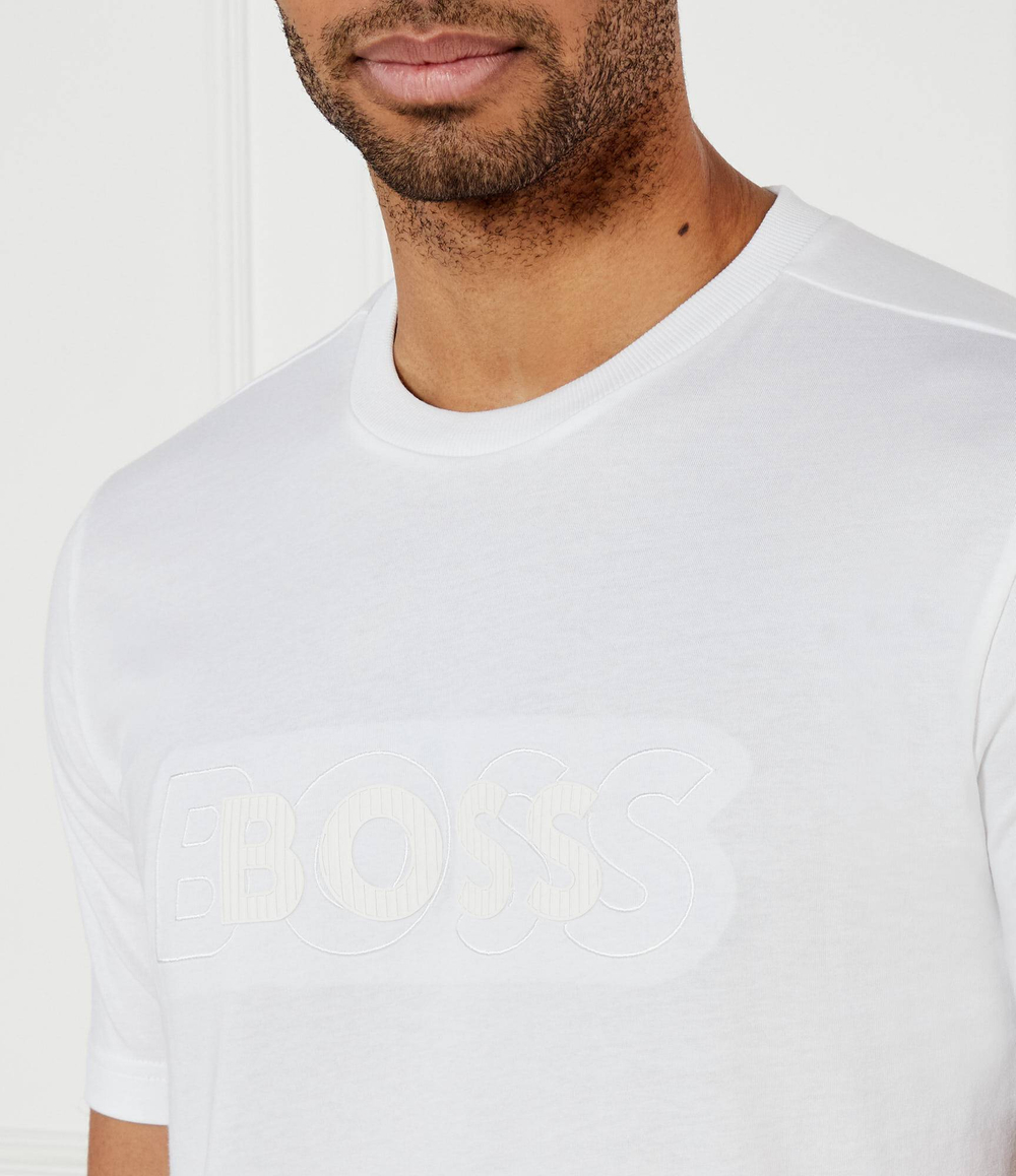 Футболка Tee DropNeedle BOSS GREEN - белый(50531271)