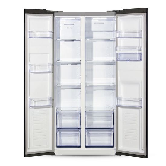 Холодильник Ginzzu NFK-467 Dark gray