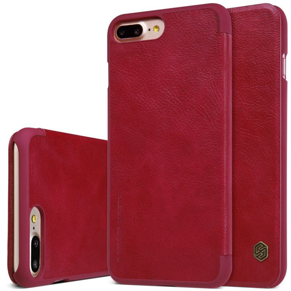 Кожаный чехол-книжка Nillkin Leather Qin для iPhone 7 Plus / 8 Plus