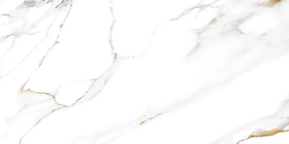 Настенная плитка ALMA Ceramica TWU09DBL004 Dublin 50x24.9 белая глянцевая под камень