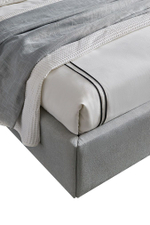 Кровать 1726 GREY серая