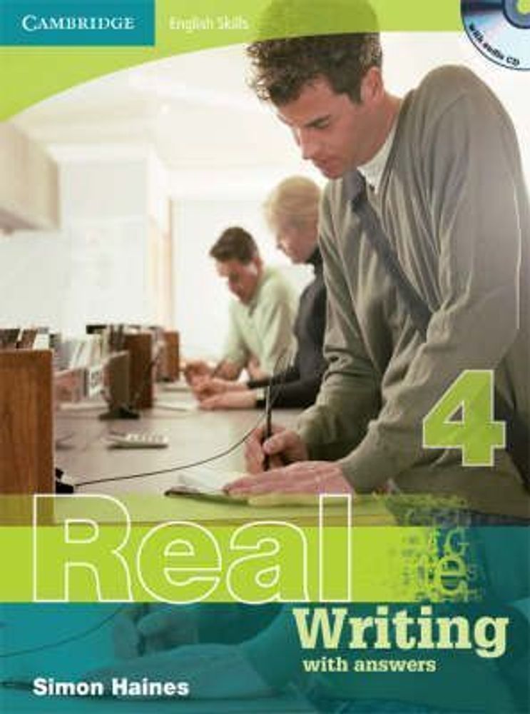 Cambridge English Skills: Real Writing Level 4 Book with answers and Audio CD
