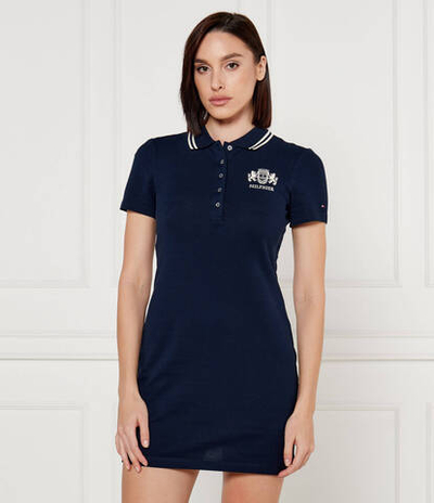 Платье Varsity Tommy Hilfiger - темно-синий(WW0WW43841)