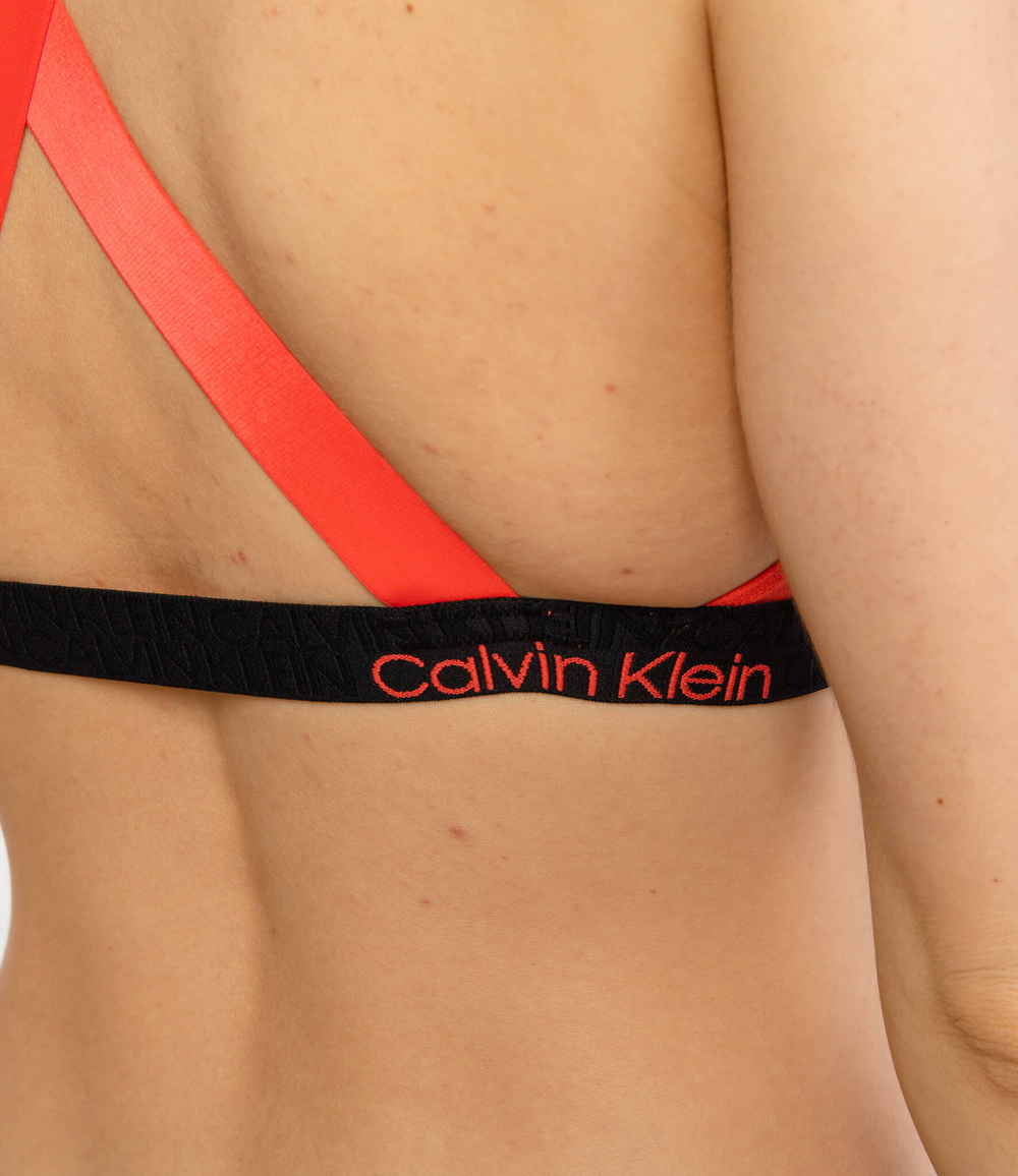 бюстгальтер unlined Calvin Klein Underwear - коралловый(000QF6576E)