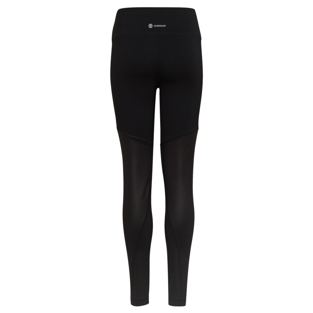 Штаны для девочки теннисные Adidas G AR M Tight - black/silver metalic