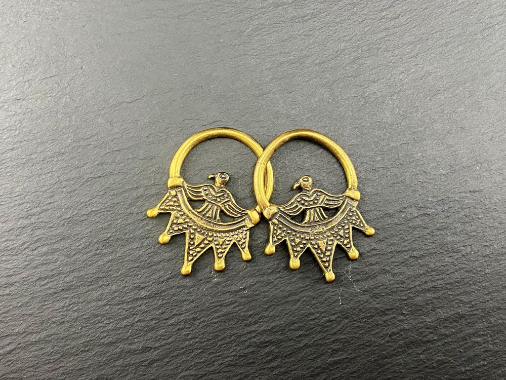 Височные кольца. Русь 11-12 в. (пара)