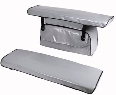 Комплект накладок лодочных 105х24х4 ПВХ (Серый) (10268966)