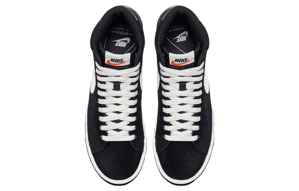 Кроссовки Nike Blazer Black Suede (Женская размерная сетка)