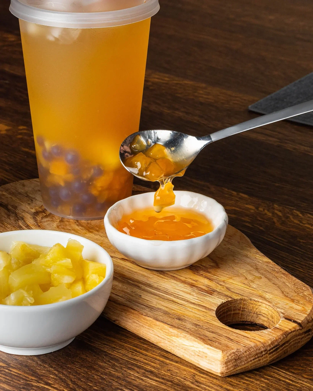 Джем со вкусом АНАНАСА (вес нетто-1,0 кг, брутто-1,1 кг)