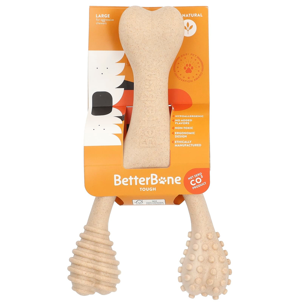 BetterBone, Tough Chew Bone, большая жевательная мармеладка, 1 шт.