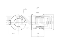 Втулка заднего стабилизатора UNIO RMP-10213