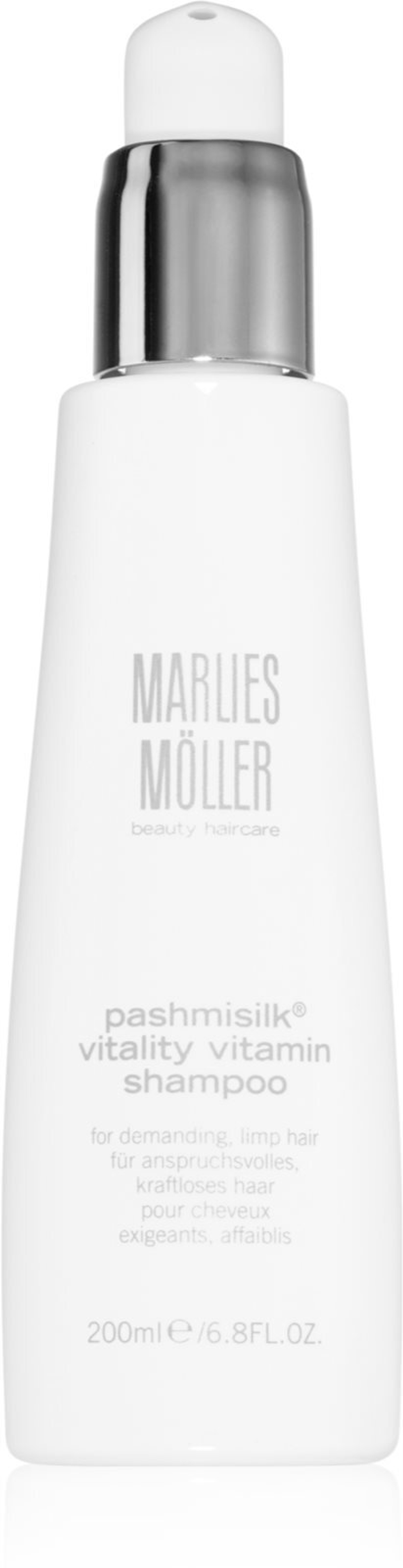 Marlies Möller Pashmisilk - витаминный шампунь для волос /   200  ml  / GTIN 9007867257708