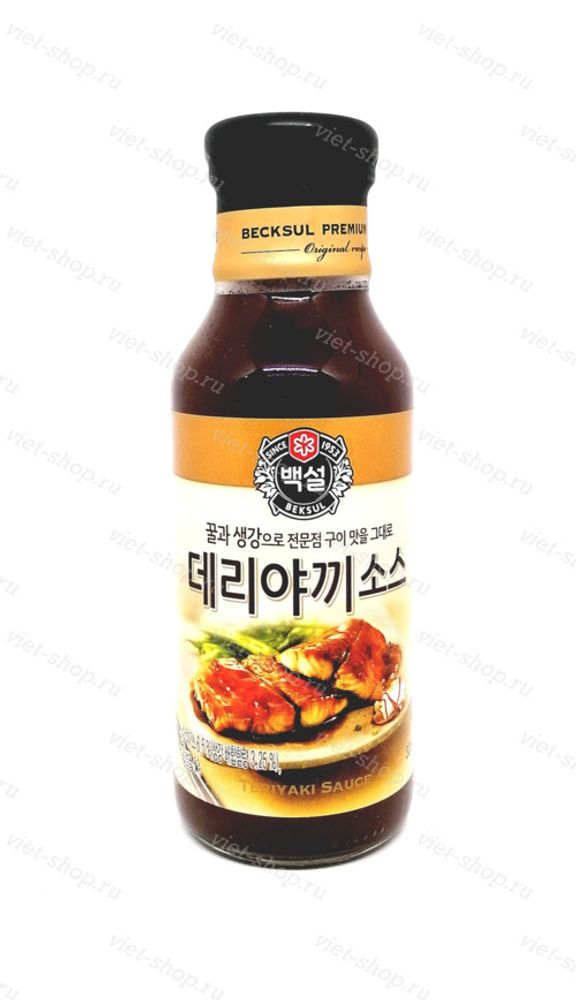 Корейский соус терияки Teriyaki Sauce, Корея, 325 гр.