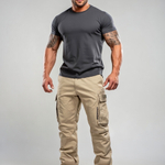 Карго штаны бежевые Yakuza Premium 3951