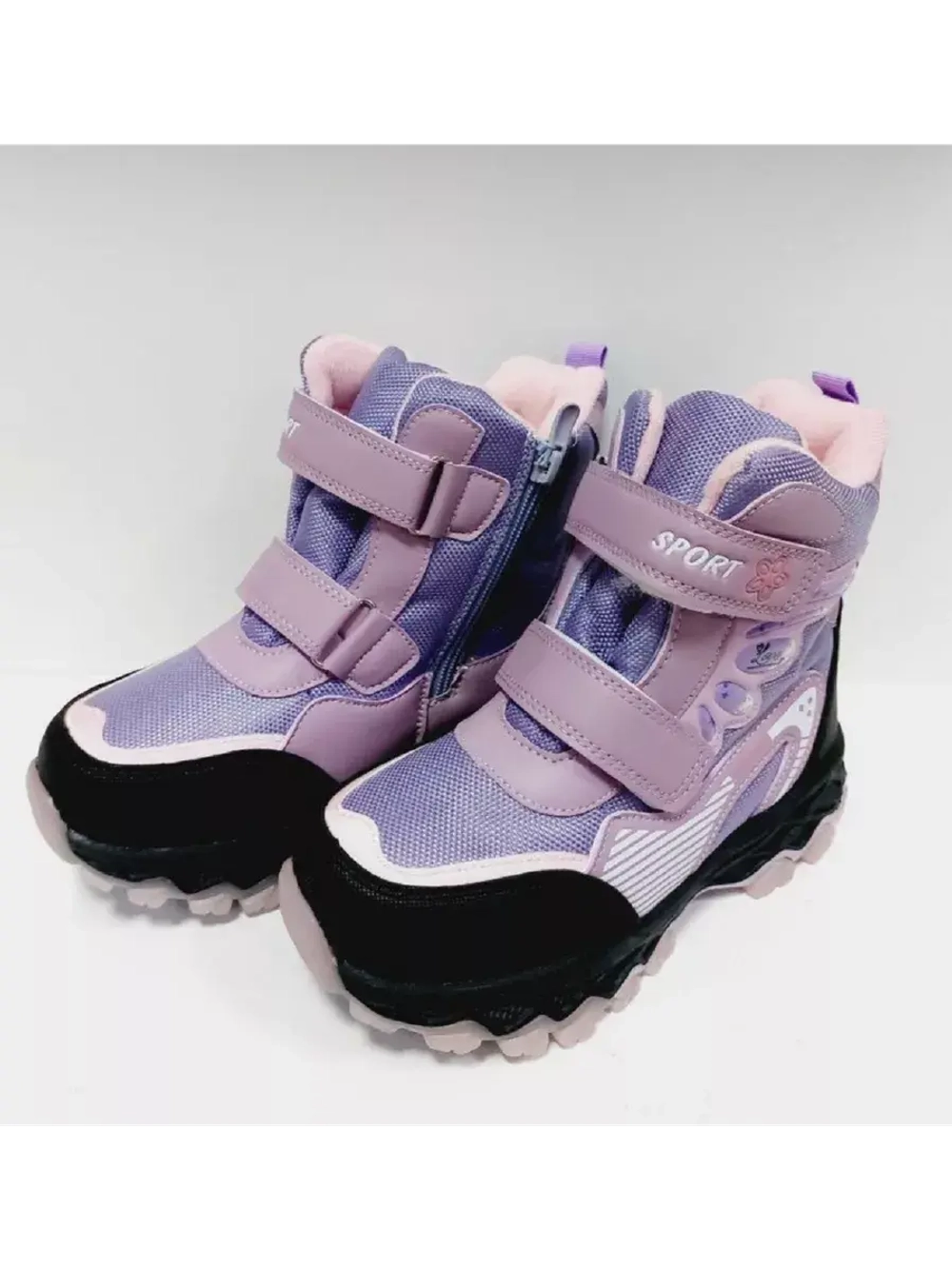 Детские зимние непромокаемые ботинки для девочки.