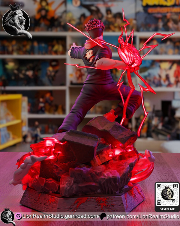 Юдзи Итадори Сукуна Рёмэн Магическая битва Фигурка Satoru Gojou The Magic Battle Sorcery Fight