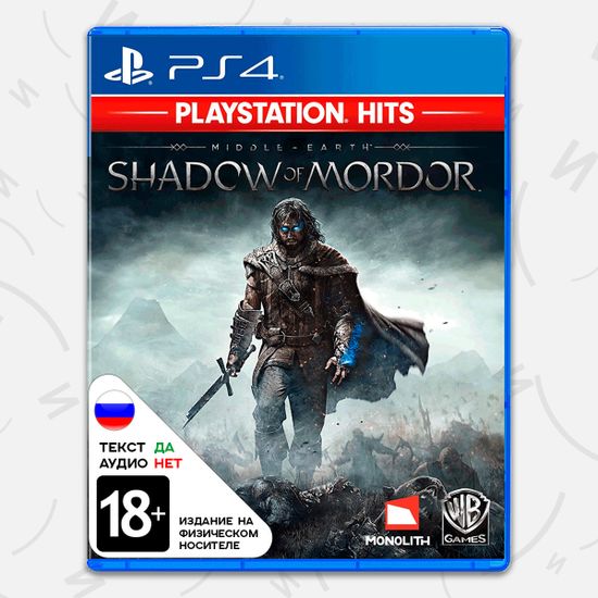 Игра Middle-Earth: Shadow of Mordor (Средиземье: Тени Мордора) (PS4, русские субтитры)