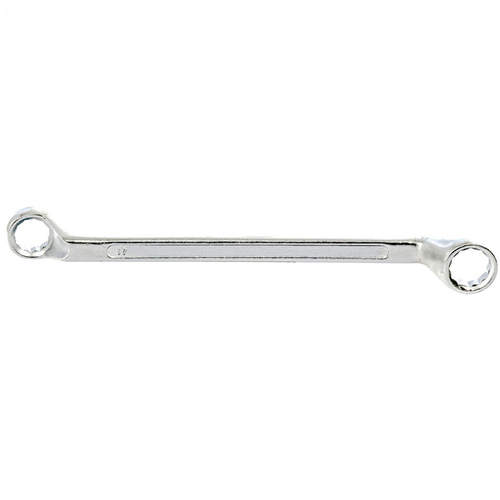 Ключ накидной коленчатый, 17 х 19 мм, хромированный Sparta
