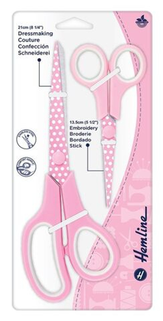 Набор ножниц Горошки 21см+13.5см-377 Hemline