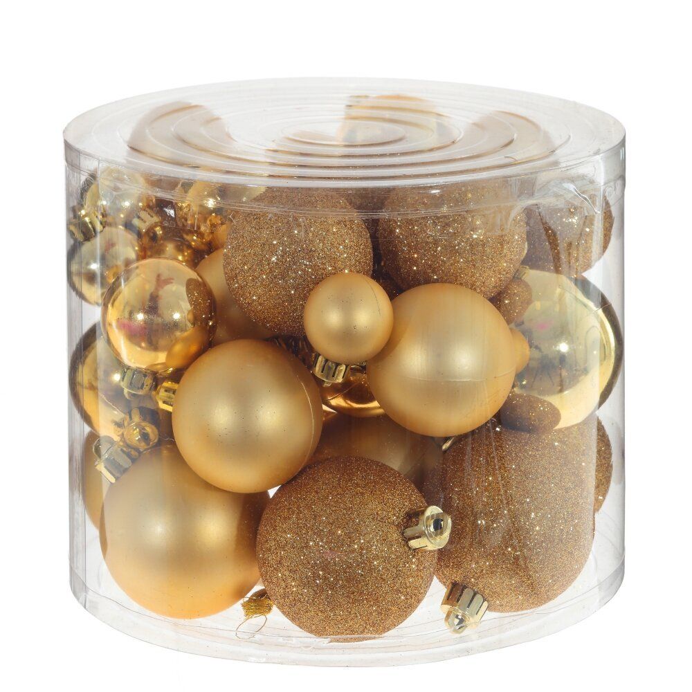GAEM Набор из 40шт, Украшение новогоднее Шар "Сказочное великолепие", D 6 см, L14 W14 H26 см