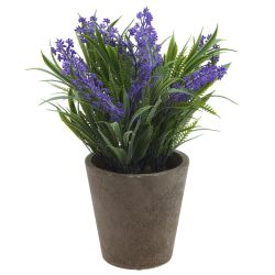 GAEM Цветочная композиция "Лаванда", L10 W10 H25 см