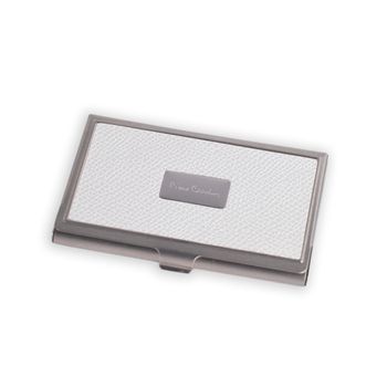 Визитница Pierre Cardin кожа и металл белая (PC1139WHITE)