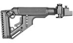Складной приклад для АК47/74 (металлическое соединение), черный, Fab Defense