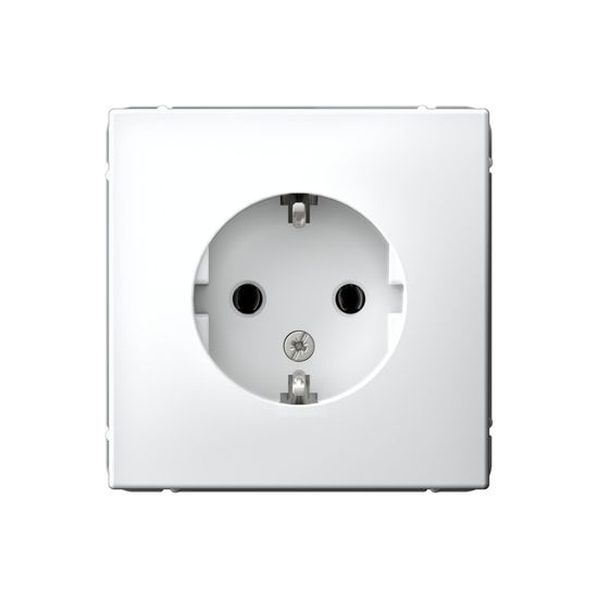 Розетка ArtGallery 16А с заземл. механизм бел. SE GAL000143