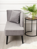 Кушетка Berger серый/венге