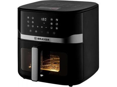 Аэрогриль Brayer BR2040 черный/серебристый