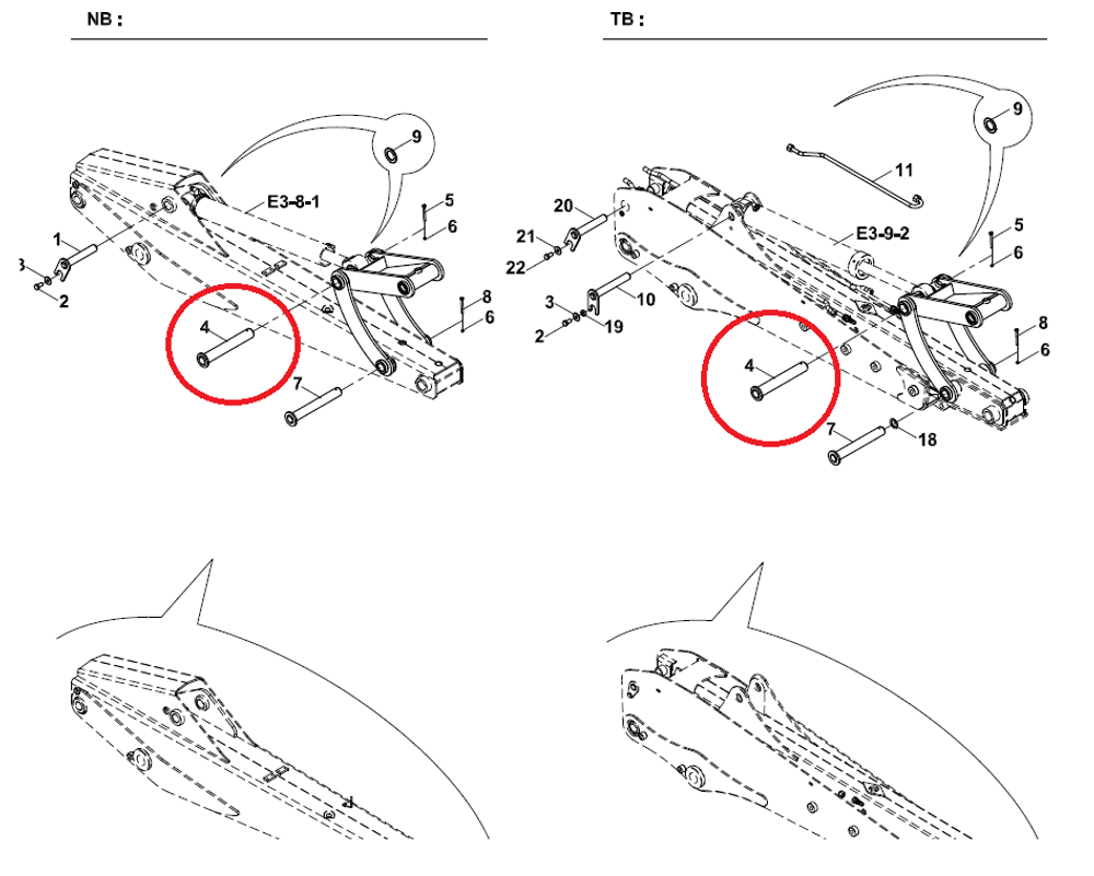 Палец 811/02239 YG TECHNOLOGY (Турция)