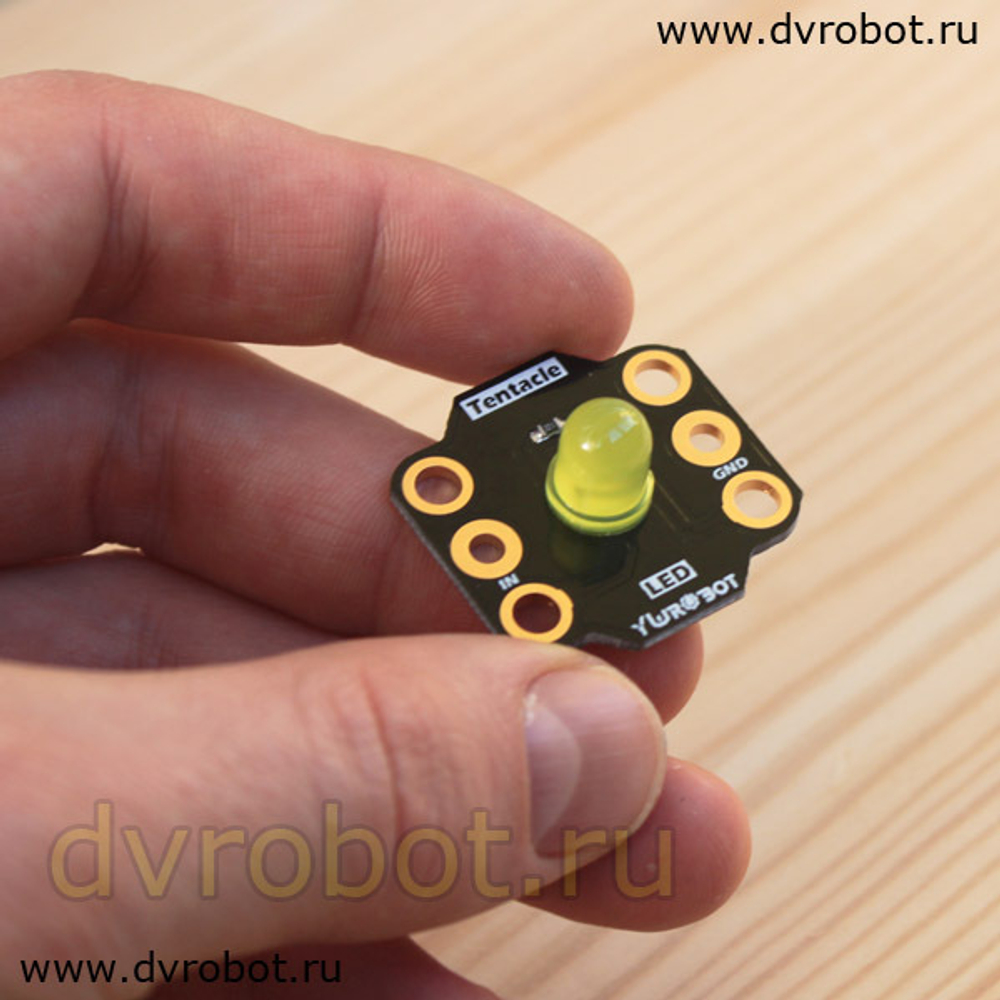 Индикатор BBC Micro:bit - 8mm LED - желтый