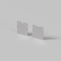 Комплект заглушек (для профиля 35x35) 2 шт., ALM-35-S-EC 642037 Led Strip 642037