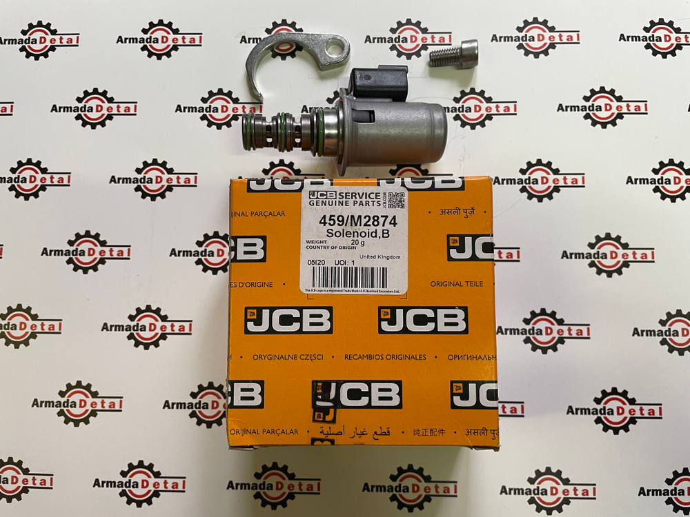 Клапан соленоид трансмиссии КПП | 25/220804, 459/M2874 | JCB